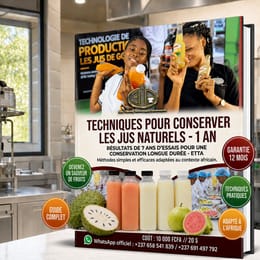 GUIDE PDF TECHNIQUES DE CONSERVATION DES JUS DE FRUITS 1 ans.