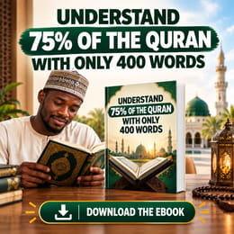 UNDERSTAND 75% OF THE QURAN WITH ONLY 400 WORDS
