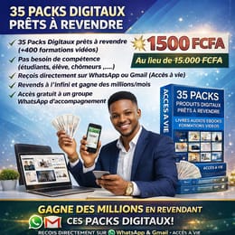 PACK ULTIME DE 35 PRODUITS DIGITAUX