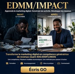 EDMM/impact : accompagnement + communauté + droit de revente MRR