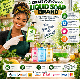 CREATE YOUR OWN LIQUID SOAP BRAND