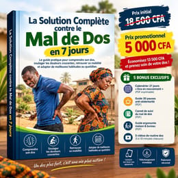 Solution complète contre le mal de dos en 7 jours