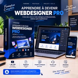 🚀 APPRENDRE À DEVENIR WEBDESIGNER PRO
