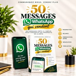 50 MESSAGES WHATSAPP QUI VENDENT