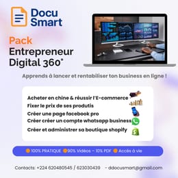PACK ENTREPRENEUR DIGITAL 360°