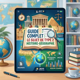 Guide complet Sujet de Type 2 Histoire-Géographie
