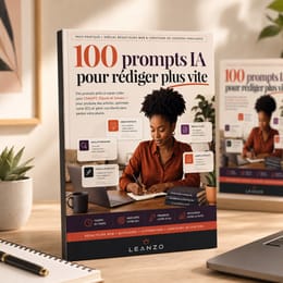 100 prompts IA pour rédiger plus vite