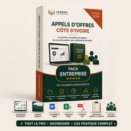 APPELS D'OFFRES COTE D'IVOIRE 2026 - Pack ENTREPRISE