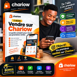 Vendre sur Chariow : le guide complet pour réussir ses premières ventes