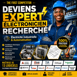 ⚡ Devenez Expert en Électricité Industrielle & Automatisation 🚀