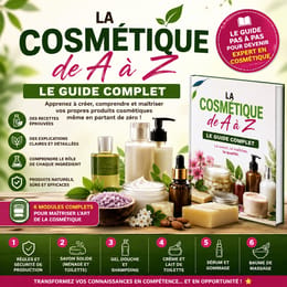 📘✨ Cosmétique de A à Z – Le Guide Complet