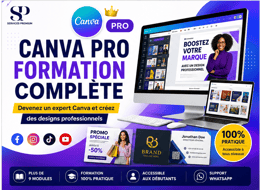 Formation Complète Canva – Maîtrisez Canva de A à Z
