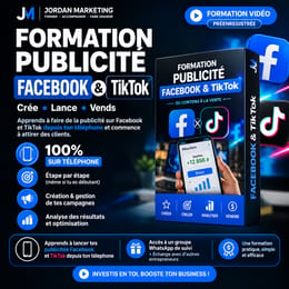 Formation publicité Facebook et TikTok