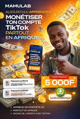 Monétiser TikTok facilement – partout en Afrique
