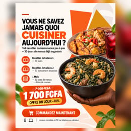 +167 recettes de mets Camérounais pour toujours savoir quoi préparer
