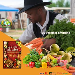 De la terre à la table – Recettes Afrique” 🌍🍲📘✨