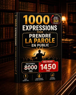 1000 Expressions Pour Prendre la Parole en Public ( PDF )