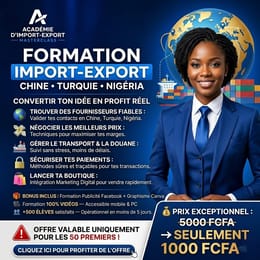 Comment importer en chine en Turquie et au Nigeria