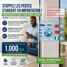Comment importer de chine de Turquie du Nigeria