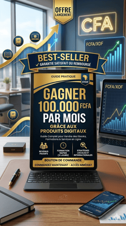 GAGNER 100.000F PAR MOIS GRÂCE AUX PRODUITS DIGITAUX