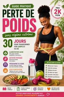 PERTE DE POIDS : 30 JOURS POUR ADOPTER DE BONNES HABITUDES