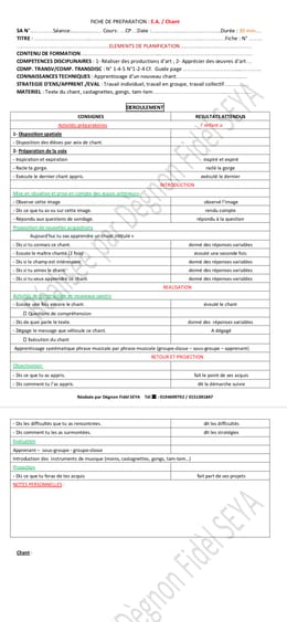Fiche CM1 Complete
