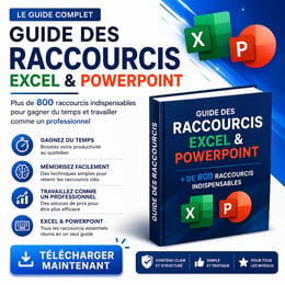 Guide complet des raccourcis Excel et PowerPoint - plus de 800 raccourcis indispensables