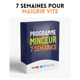 7 Semaines Pour Maigrir Vite : Programme Efficace à Télécharger