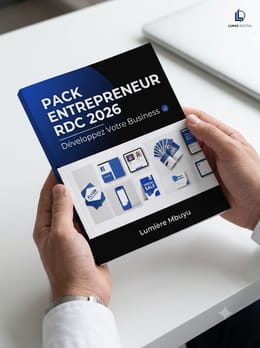 PACK ENTREPRENEUR RDC 2026 – Templates Canva & Kit Vente WhatsApp