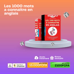 1000 mots A connaître en anglais