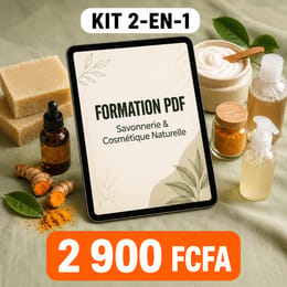Kit Complet Savonnerie & Cosmétique Naturelle — 2-en-1