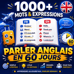 1000+ MOTS ET EXPRESSIONS POUR PARLER ANGLAIS EN 60 JOURS
