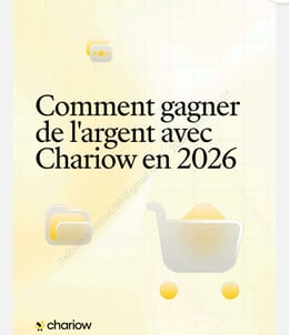 Gagner de l'argent avec Chariow en 2026