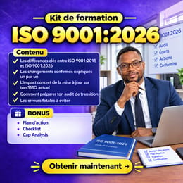 PACK FORMATION ISO 9001:2026 & KIT DE TRANSITION — Édition Afrique 2026
