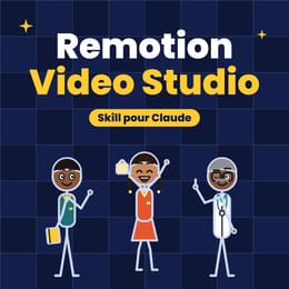 Remotion Video Studio — le skill Claude qui fabrique tes vidéos animées
