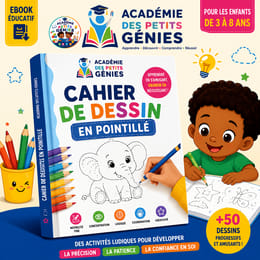 Cahier de dessin pour enfants ( éducatif)
