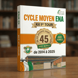 PASSEPORT CYCLE MOYEN ENA - Kit PDF TÉLÉCHARGEABLE 1er TOUR - AVEC BONUS complet
