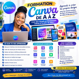 FORMATION COMPLETE CANVA DE A à Z