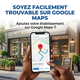 Fais apparaître ton établissement sur Google Maps