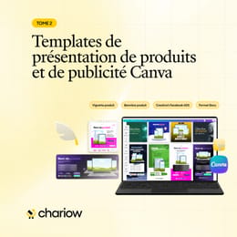 Modèles Canva Gratuits - Vignettes & Bannières | TOME 2