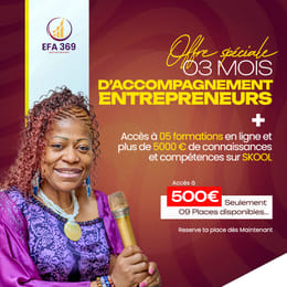 Programme d'Accompagnement Entrepreneurial EFA 369