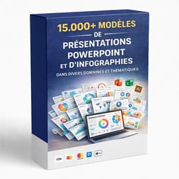 +15000 Modèles Powerpoint Pro - Présentations modernes & impactantes