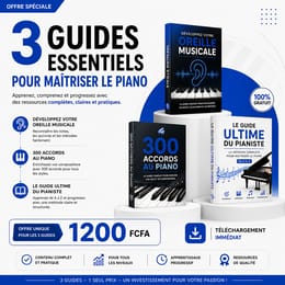 PACK 3 GUIDE DE PIANISTE