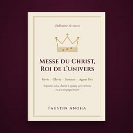 Messe du Christ, Roi de l'univers — Partition + MIDI