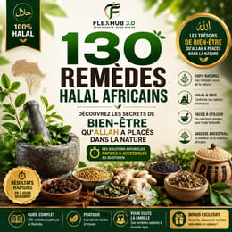 130 Remèdes Halal Africains : Découvrez les Secrets de Bien-être Qu’Allah a Placés dans la Nature.