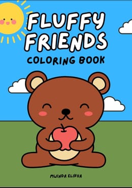 Fluffy friends coloring book