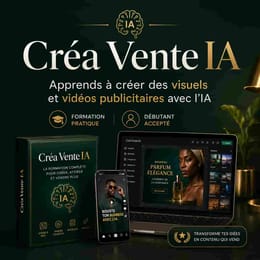 Créa Vente IA : Apprends à créer des Visuels et Vidéos publicitaires avec l'IA