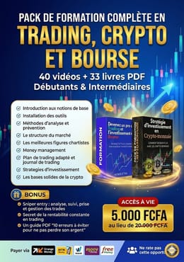 Formation complète trading & cryptomonnaie – apprends à faire fructifier ton argent comme les pros