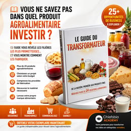 GUIDE PRATIQUE DE TRANSFORMATION ALIMENTAIRE