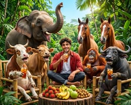 COCKTAIL AVEC ANIMAUX